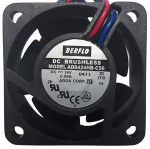 Micro ventilador AD0424HB-C56 24V 40X40X20MM rolamento