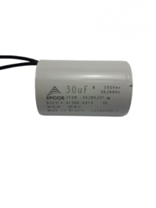 CAPACITOR 30UF 250VCA POLIPROPILENO FIO