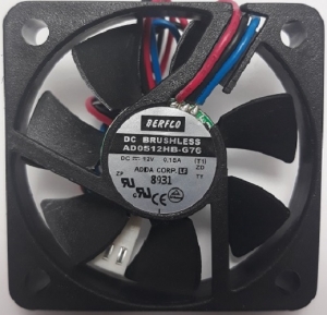 Micro ventilador AD0512hb-g76 12v 50x50x10mm rolamento