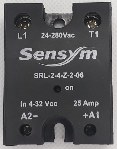 RELE ESTADO SOLIDO 25A SRL-2-4-Z-2-06 4-32VDC  - 24A 280VCA SENSYM