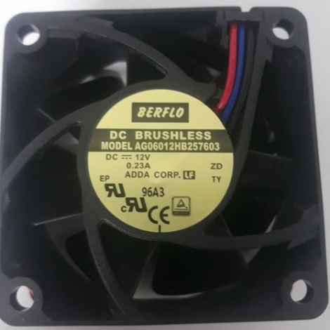 Micro ventilador cooler 12VCC 60x60x25mm AG06012hb257603 rolamento
