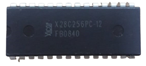 circuito in tegrado x28c256pc-12 dip 28 pinos