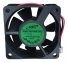 micro ventilador cooler AD0612MXA70GL AD0612MX-A70 60X60X25MM 12V 0,14A 2 FIOS HYPRO